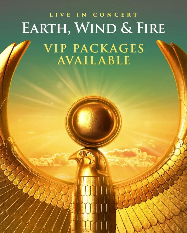 A limited number of Earth, Wind & Fire VIP Packages remain for their April 25 performance! Packages include premium tickets, exclusive merchandise & more!

Get yours before they sell out! Link in bio!

* Please note, VIP sales close approximately 10 days prior to show

#earthwindandfire #bellauditorium #augusatga #augustageorgia #downtownaugusta #entertainaugusta #augustaentertainmentcomplex #augusaliveconcerts #csra